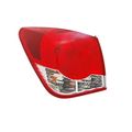 Right Tail Light Assembly For 2011 To 2015 Chevrolet Cruze Halogen Side Passenger Lamp With Bulbs Waterproof Clear Lens Part 
