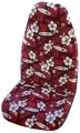 Winnie Fashion Red Hibiscus Surf Hawaiian Car Seat Cover 