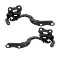 Toyota Corolla 2017 2018 2019 Hood Hinge Driver And Passenger Side Pair Steel Sedan Replacement For To1236238 To1236237 