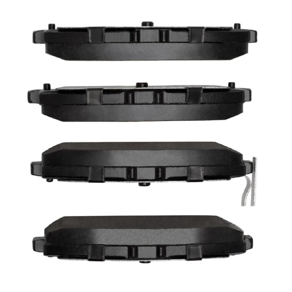 Disc Brake Pads For Mazda Mx-5 Miata 2006 To 2025 Ceramic Mechanical Pad Wear Sensor 1 75 In Inner Height Front