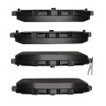 Disc Brake Pads For Mazda Mx-5 Miata 2006 To 2025 Ceramic Mechanical Pad Wear Sensor 1 75 In Inner Height Front