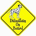 5in X Dalmatian On Board Vinyl Magnet Bumper Magnetic Window Magnets By Stickertalk 