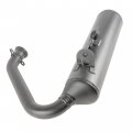 Caltric Complete Exhaust Muffler With Arrester Compatible Yamaha Viking Vi Yxc700 4x4 2015-2020