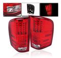 Chevy Silverado Led Altezza Tail Lights Red Clear 