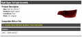 Marketplace Auto Parts Right Passenger Side Upper Tail Light Assembly On Liftgate Compatible With 2007-2009 Audi Q7