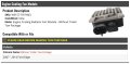 Engine Cooling Radiator Fan Module For 2007-2014 Ford Edge Models Without Trailer Tow Package Only