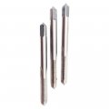 3pcs 1 4-40 Tap Rh Flute 3 Piece Right Hand 4x40 Straight Fluted Machine 4 X 40 Set Tool Thread Screw 