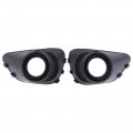 Motoku Front Driver And Passenger Side Fog Light Trim Cover For Jeep Compass 2011-2017