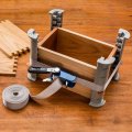 Rockler Band Clamps Woodworking Longer Durable 1a X15a Quick Grip Permanently Attached Ratchet Handle Non-stretch Strap Clamp W