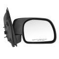 Fo1321264 Side Door Power Mirror With Heated Glass For Ford Excursion 2000-2005 Passenger Right Paint To Match Black