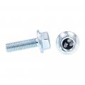 Prime-line Flange Bolts Class 8 Metric M6-1 0 X 20mm Zinc Plated Steel 25 Pack