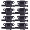 Ocpty Set Of 8 Ignition Coil Pack For Cadillac Chevrolet Gmc Buick Escalade Esv Silverado 2500 H D 3500 Replace Uf413