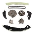 Flynsu Engine Timing Chain Kit Replacement For 2008-2015 Mitsubishi Lancer Evo X Ralliart 2 0l Turbo 4b11 Pack Of 9