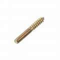 Uxcell M4 Hanger Bolts Length 1-1 8 30mm Double Headed Self-tapping Screw 4mm Wood Joint Furniture Legs 50pcs