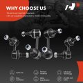 A-premium Set Of 4 Front Rear Sway Bar Links Kit Stabilizer Compatible With Honda Element 2003-2011 Replace K90454 K90455