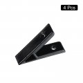 Uxcell 4pcs 45 Degree Angle Aluminum Profile Corner Brackets Brace Joint Connectors For 2020 Series Black