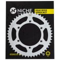 Niche Drive Sprocket Chain Combo For 2010-2012 Suzuki Rmz250 Front 13 Rear 49 Tooth 520v O-ring 114 Links