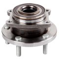 513263 Front Wheel Hub Bearing Assembly With Abs For 2007 2010 Chrysler Sebring Limited L4 2 4l Alloy Steel 