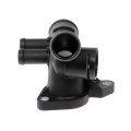 Volkswagen Beetle 1999-2005 Engine Coolant Water Outlet Plastic Material Black 2 Bolt Hole Quantity 1 269 Inches Inside 