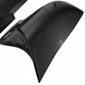 X Autohaux Pair Car Exterior Rear View Mirror Covers Cap Replacement For Bmw F20 F22 F23 F30 F31 F32 F33 F36 F87 M2 Carbon