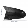 X Autohaux Pair Car Exterior Rear View Mirror Covers Cap Replacement For Bmw F20 F22 F23 F30 F31 F32 F33 F36 F87 M2 Carbon