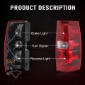Carmocar Right Side Tail Light Rear Lamp Compatible With 2007-2013 Chevy Suburban 2500 2007-2014 1500 Excluding Hybrid 22837924
