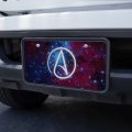 Graphics More Atheist Atheism Symbol In Space Novelty Metal Vanity Tag License Plate