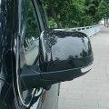 2pcs Carbon Fiber Abs Vehicle Rear Mirror Cover Trim For Jeep Grand Cherokee 2017