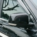 2pcs Carbon Fiber Abs Vehicle Rear Mirror Cover Trim For Jeep Grand Cherokee 2017