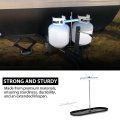 Rv Propane Tank Mounting Kit For 20lb 30lb Lps Camper Travel Trailer Rod Size Increased 2 Holder Dual Tank Black