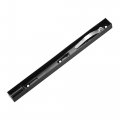 Uxcell Flush Bolt 10-inch Stainless Steel Security Door Guard Lever Action Latch Slide Lock 2 Pcs Black