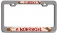 Boerboel Dogs Pets Life Is Merrier 3d Metal License Plate Frame Universal Fit For Auto Suv Truck Tag Holder 12 In X 6 Steel 