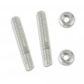 G-plus Auto Sbc Stainless Steel Valve Cover Stud Bolts Kit Compatible With 1955-1986 265 283 302 305 327 350 400 Sb Chevy