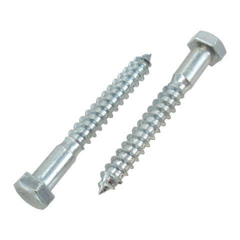 1 4 X 2 Lag Screws Box Of 100