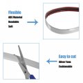 X Autohaux 30mm 16ft Automotive Chrome Trim Trim Strip Scratch Proof Protector For Car Truck Rv Side Door Window Bumper