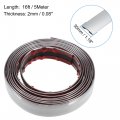 X Autohaux 30mm 16ft Automotive Chrome Trim Trim Strip Scratch Proof Protector For Car Truck Rv Side Door Window Bumper