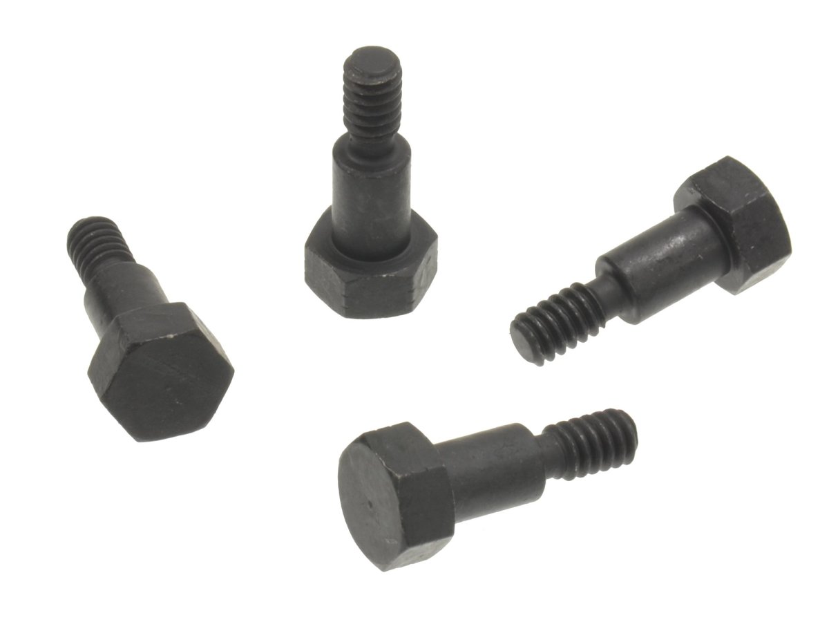 1968 To 1972 Corvette Wiper Door Linkage Pivot Bolt Set Of 4 10 By 3 4 In Stainless Steel Black Coated Part