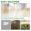 Uxcell Window Screen Repair Kit 15pcs Gray Fiberglass Tape Mesh Adhesive Patch For Or Doors 4 X 10cm X