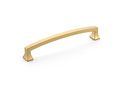 Schaub Menlo Park Collection 6 In 152mm Arched Pull Signature Satin Brass 541-ssb 