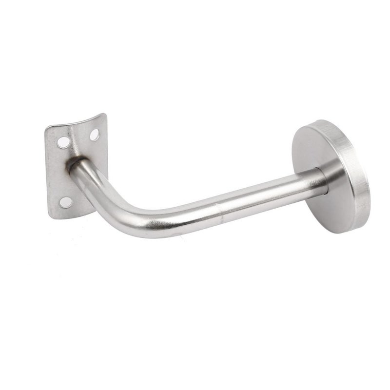 60mmx100mm Shaft 304 Stainless Steel Wall Handrail Banister Bracket 2pcs