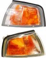 Evan Fischer Driver And Passenger Side Corner Light Set Of 2 For 1997-2002 Mitsubishi Mirage Mi2520108 Mi2521108 