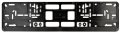 Spain European License Plate Package Frame Hardware