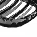 Topteng Pair Gloss Black Front Kidney Grill Grille For Bmw 2 Series F45 F46 2018-2021