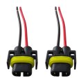 Wire Pigtail Female S-h11 Head Light Low Beam Bulb Connector For Mazda Cx-3 Gs Sport Utility 2020 2021 H13 9008 Replacement 