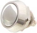 Autoloc Power Accessories 526 12mm Domed Momentary Billet Button 