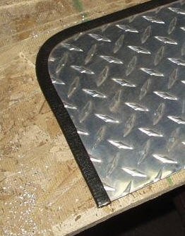 Edge Trim Blacka Large Fits 1 4 Inch Length 5 Feet 55 Meter