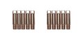 Chicago Electric Flux 125 Welder 63582 63583 Mig Gun Parts Nozzle Liner Tip 2150 10-pk Tips 023 