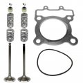 Caltric Camshaft And Cylinder Head Valve Gasket Kit Compatible With Kawasaki Bayou 220 Klf220 1988-2002