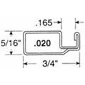 3 4 X 5 16 Aluminum Screen Frame 