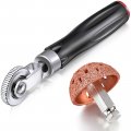 2 Pieces Tire Patches Tools Patch Roller And Buffer Wheel Repair Grinding Head Buffing For Air 42 Mm 